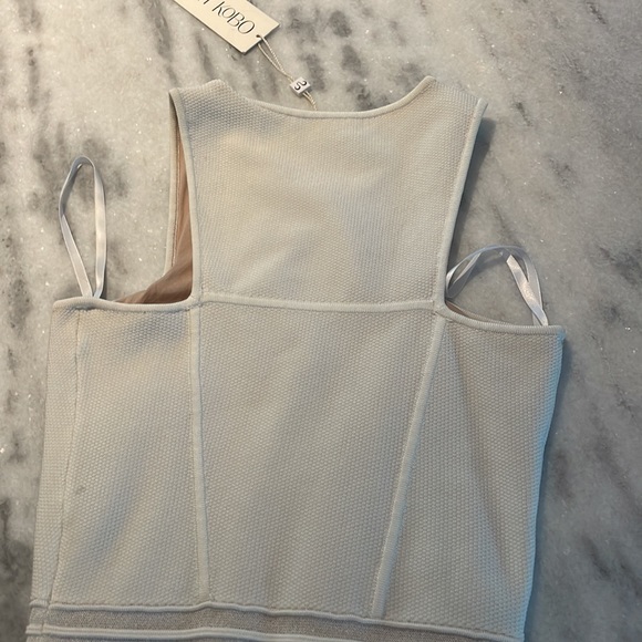 Ronny Kobo White Mini Dress - new with tags - Picture 4 of 5